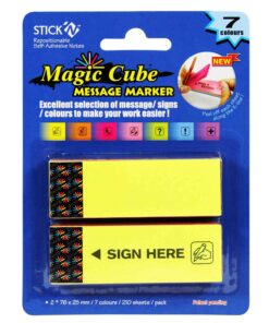 กระดาษโน้ต Magic Cube STICKN 21304