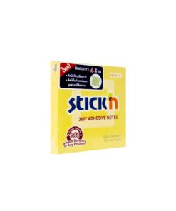 Alternative view of กระดาษโน้ต STICKN 3"x3" 360* 21551 เหลือง