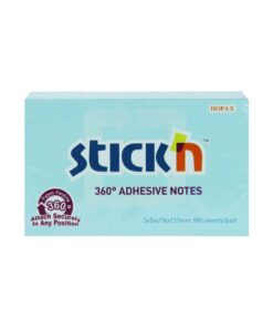 กระดาษโน้ต STICKN 3"x5" 360* 21557 ฟ้า