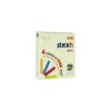 กระดาษโน้ต STICKN MP 3"x3" 21574 Pastel(ถุงแขวน) - Eastern Pioneer