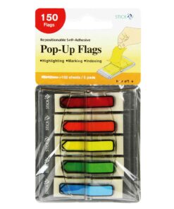 ฟิล์มดัชนี STICKN Pop-Up Flags 26003