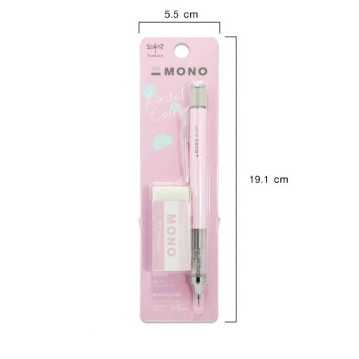 ดินสอกด TOMBOW MONOg PPA-242E  ชมพูพาสเทล - Image 2