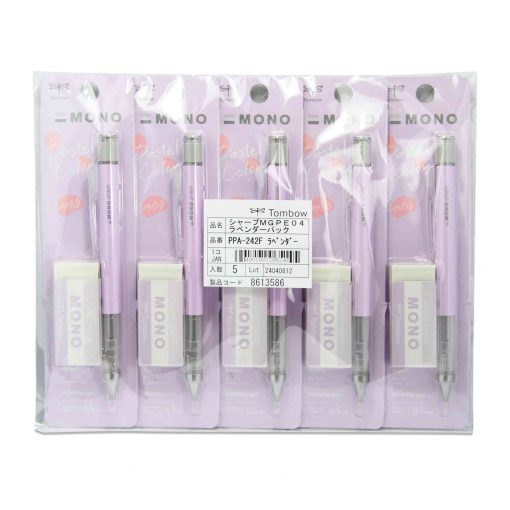 ดินสอกด TOMBOW MONOg PPA-242F  ม่วงพาสเทล - Image 3