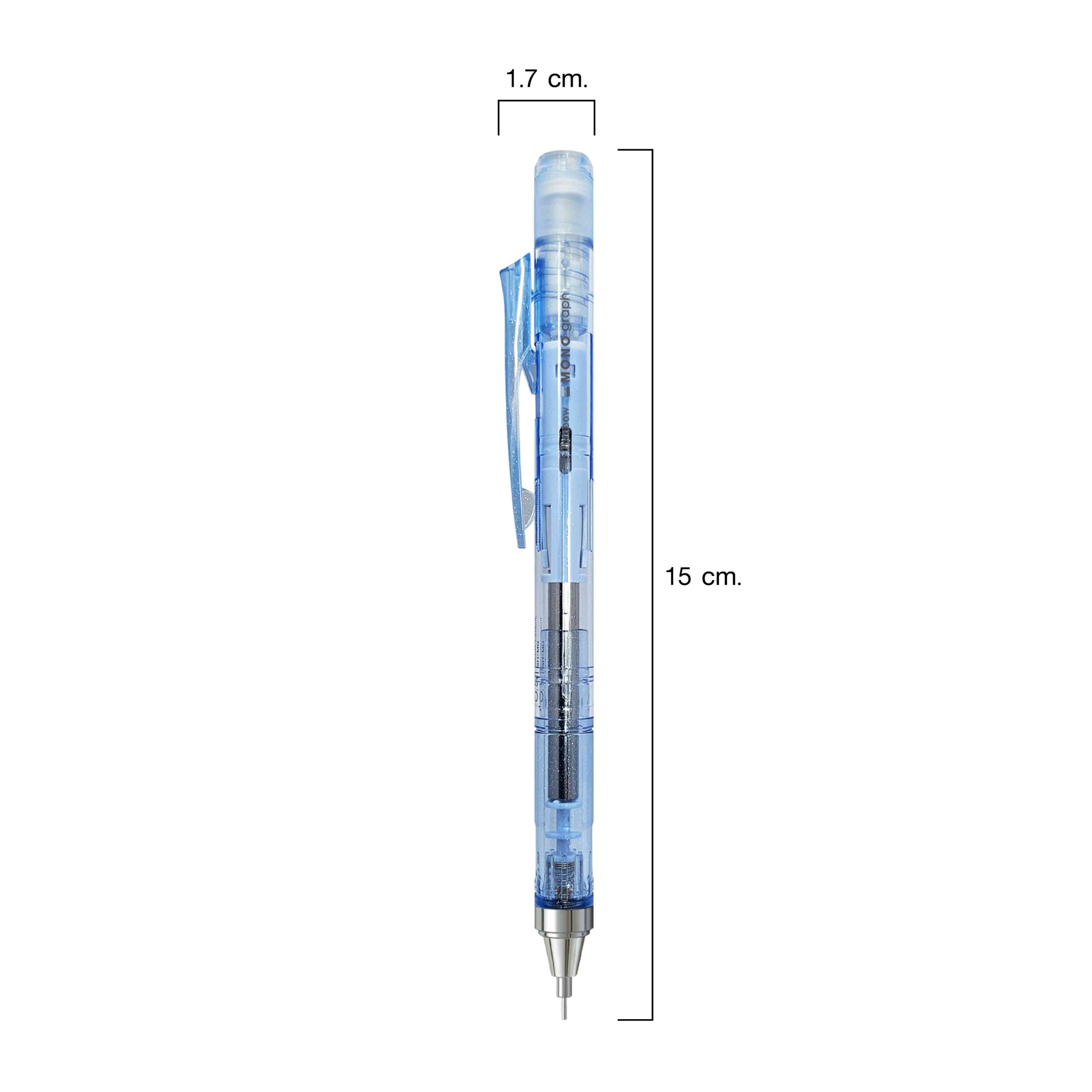ดินสอกด TOMBOW MONOg Shimmer DPB142B ฟ้า - Image 3