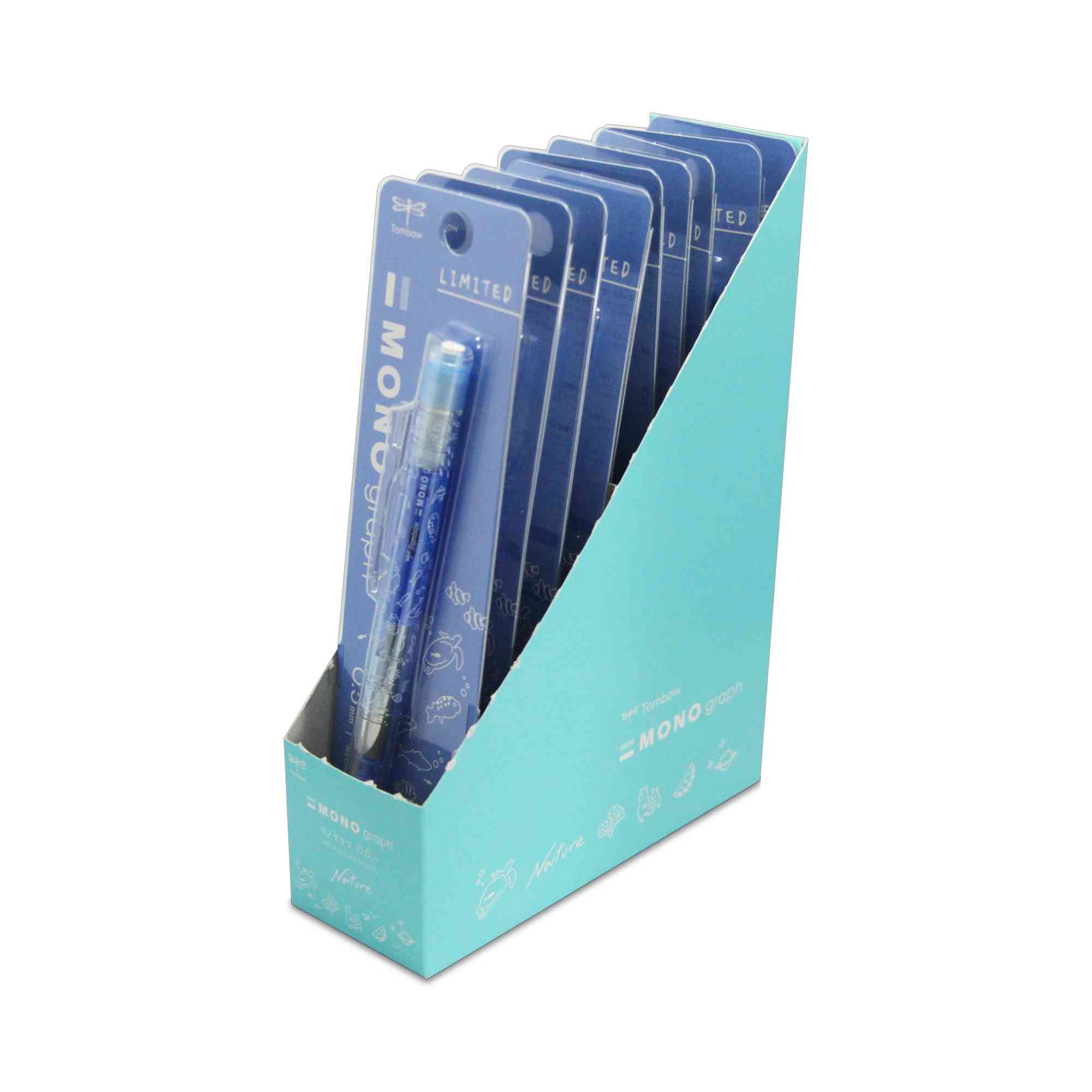 ดินสอกด TOMBOW MONOg Nature XCDPB-142A น้ำเงิน - Image 5