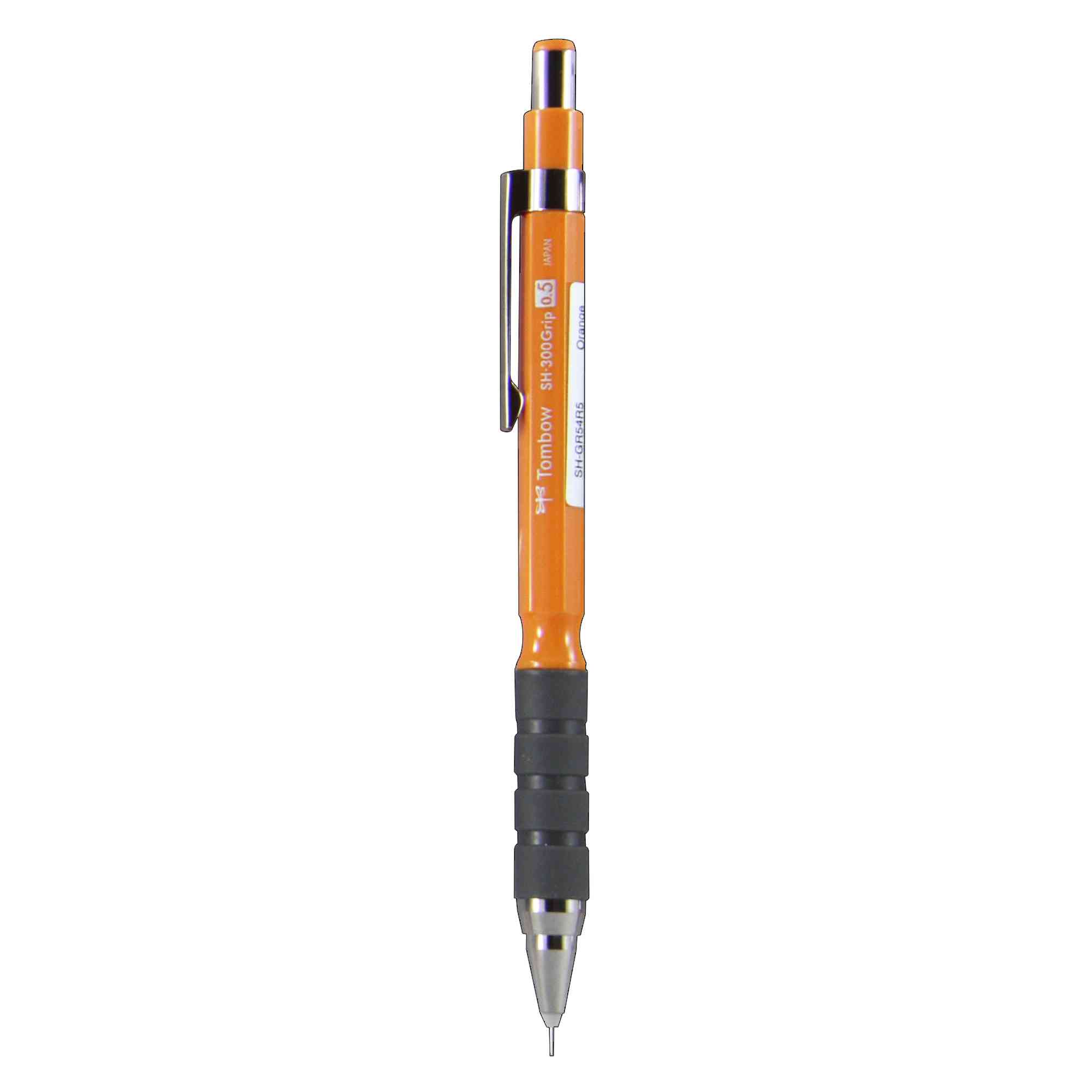 ดินสอกด TOMBOW # SH-300Grip 0.5 #SH-GR54 ส้ม