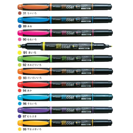 ชุดปากกาเน้น TOMBOW WA-TC-10C - Image 3