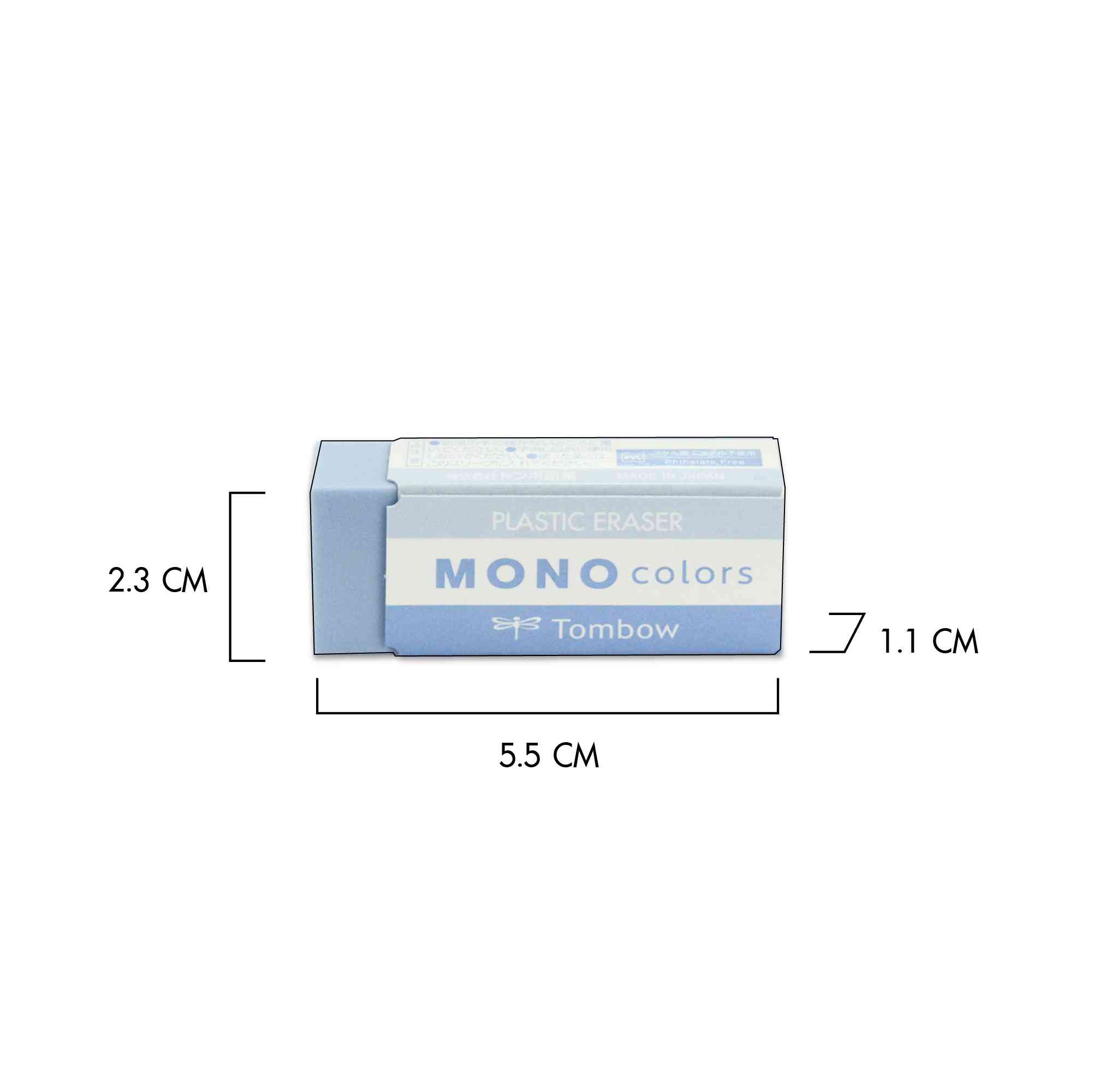 ยางลบ TOMBOW MONO Colors EC-CL41 - Image 2