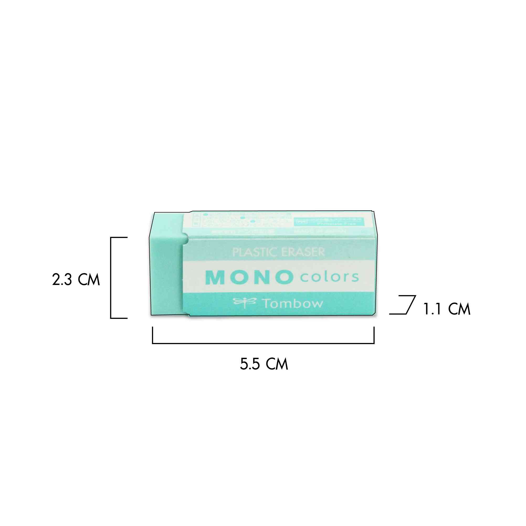 ยางลบ TOMBOW MONO Colors EC-CL61 - Image 2