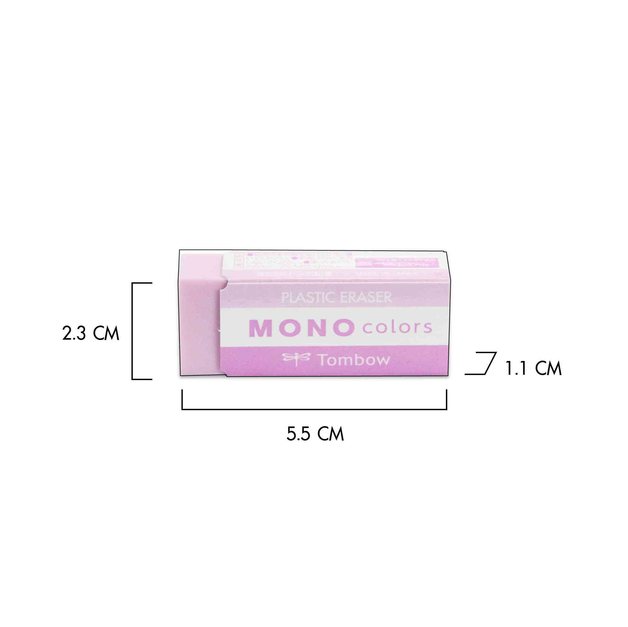 ยางลบ TOMBOW MONO Colors EC-CL81 - Image 2
