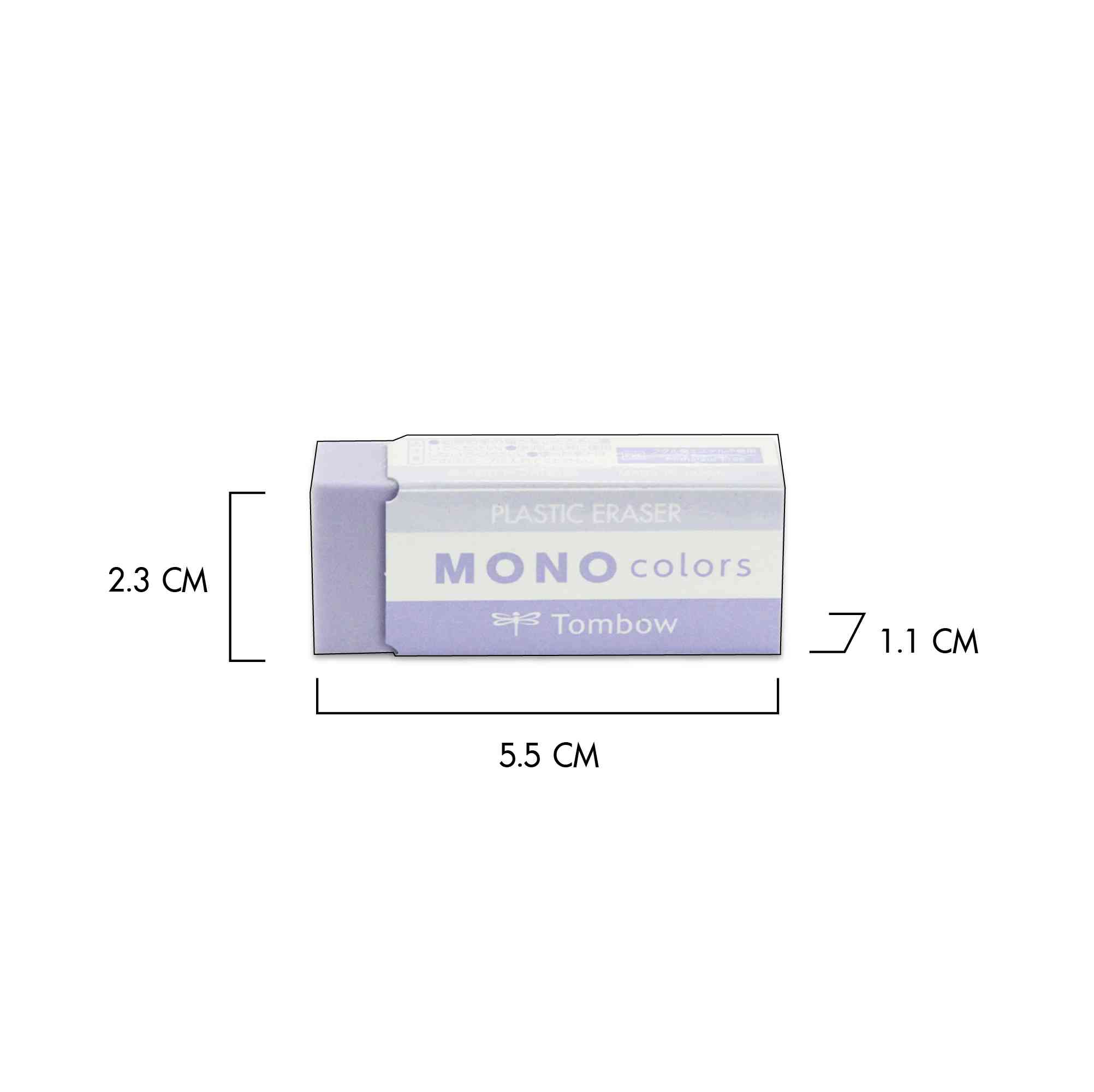 ยางลบ TOMBOW MONO Colors EC-CL91 - Image 2