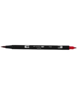 Alternative view of ปากกาพู่กัน TOMBOW ABT 755 RUBINE RED