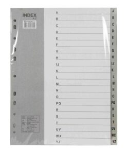 ชุดดัชนี PVC BENNON A4  A-Z   IX900