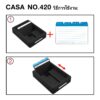 กล่องใสนามบัตร 420 CASA - Eastern Pioneer