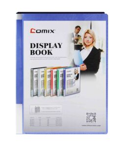 แฟ้มโชว์เอกสาร COMIX DF40 A4 BLUE