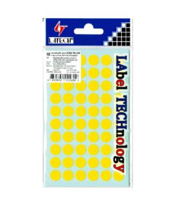 สติกเกอร์ LATECH 12 มม. C303 เหลือง