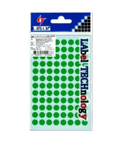 สติกเกอร์ LATECH 9 มม. C304 เขียว