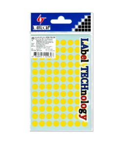 สติกเกอร์ LATECH 9 มม. C304 เหลือง