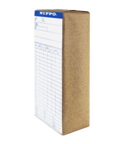 Alternative view of บัตรลงเวลา NIPPO (1x100)
