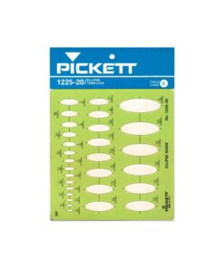 เทมเพลท PICKETT #1225-20 DEG