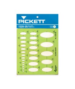 เทมเพลท PICKETT #1225-25 DEG