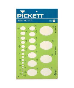 เทมเพลท PICKETT #1225-45 DEG