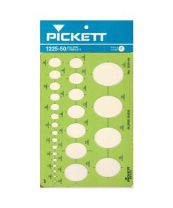 เทมเพลท PICKETT #1225-50 DEG