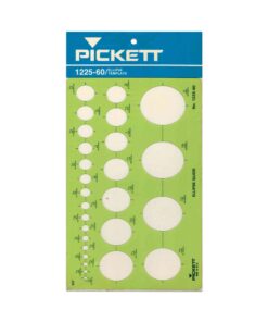 เทมเพลท PICKETT #1225-60 DEG