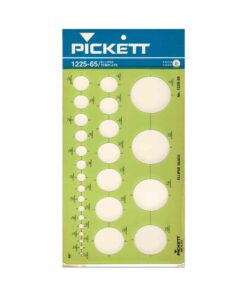 เทมเพลท PICKETT #1225-65 DEG