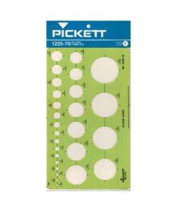 เทมเพลท PICKETT #1225-70 DEG