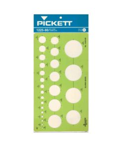 เทมเพลท PICKETT #1225-80 DEG