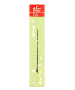 เทมเพลท PICKETT #35V-3/8I