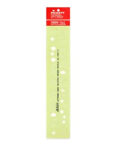 เทมเพลท PICKETT #100V-1/2I