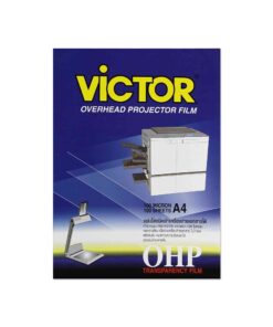 แผ่นใสถ่าย VICTOR A-4 100M(1x100)