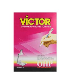 แผ่นใสเขียน VICTOR A-4 150M(1x100)