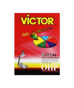 แผ่นใส INK-JET VICTOR (1x50)