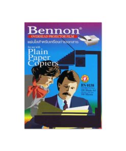 แผ่นใสชนิดถ่าย BENNON A4 100M (1x100)