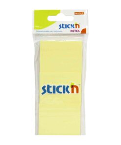 กระดาษโน้ต STICKN 1.5"x2" (1x3) 21126 เหลือง