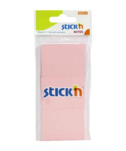 กระดาษโน้ต STICKN 1.5"x2" (1x3) 21126 ชมพู