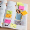 กระดาษโน้ต STICKN 1.5"x2" (1x4) 21091 ฟ้า NEON - Eastern Pioneer