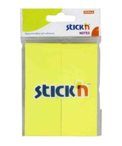 กระดาษโน้ต STICKN 1.5"x2" (1x4) 21091 เหลือง NEON