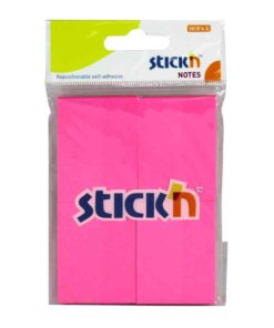 กระดาษโน้ต STICKN 1.5"x2" (1x4) 21091 บานเย็น NEON