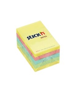 กระดาษโน้ต STICKN 3"x2"  คละสี 4+1 PASTEL