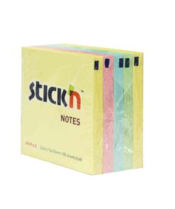 Alternative view of กระดาษโน้ต STICKN 3"x3"  คละสี 4+1 PASTEL