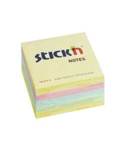 กระดาษโน้ต STICKN 3"x3"  คละสี 4+1 PASTEL
