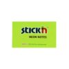 กระดาษโน้ต STICKN 3"x5" คละสี 4+1 NEON - Eastern Pioneer
