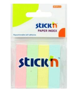 กระดาษดัชนี STICKN 50x12มม 21016P PASTEL