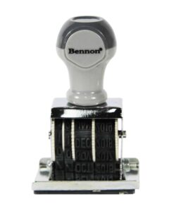 ตรายางวันที่ข้อความ PAID BENNON BN-68E