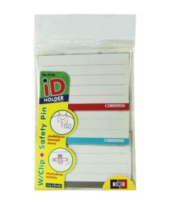 ป้ายติดหน้าอก PVC SANKO 6146 (1x3)