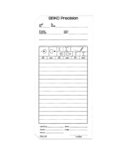 Alternative view of บัตรตอก SEIKO III QR7550 (101-200)(1x100)